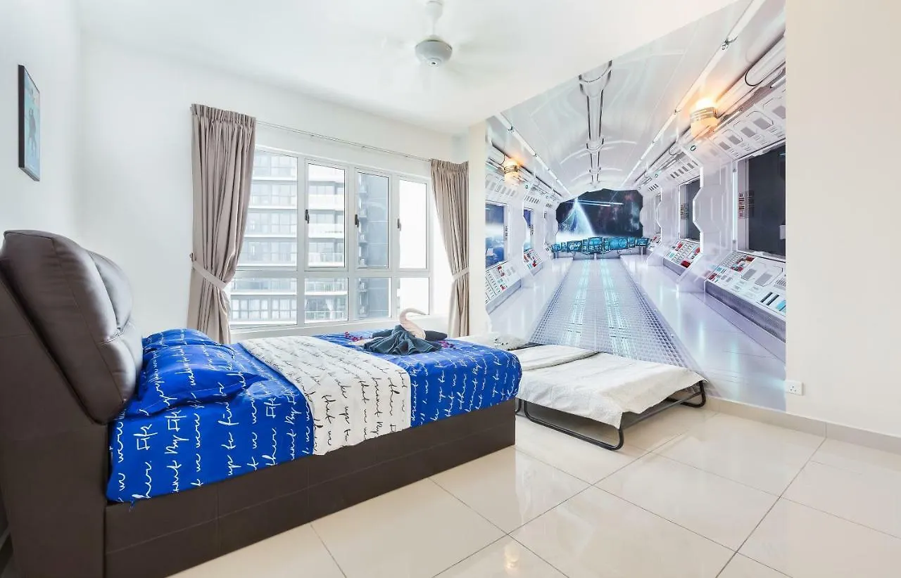 Hostahome Suites At Tropez Residence Danga Bay Johor Bahru Apartment