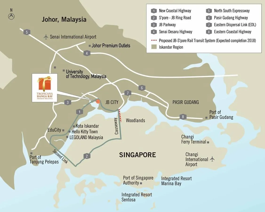 Hostahome Suites At Tropez Residence Danga Bay Johor Bahru
